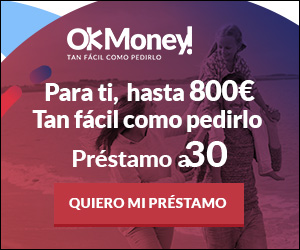 Consigue hasta 600 € en 10 minutos en Ok Money