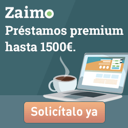 Hasta 1500 euros en 10 minutos en Zaimo